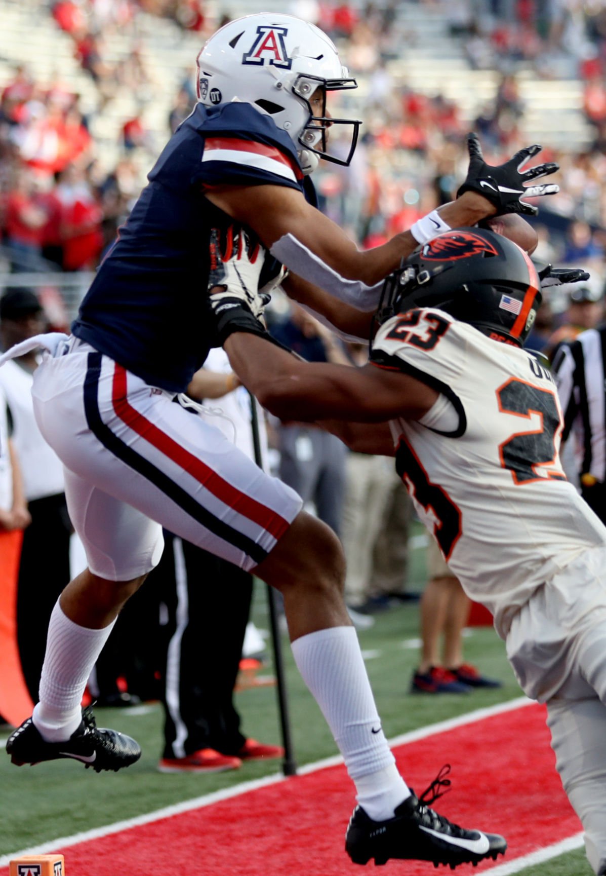 Arizona vs Oregon State football, homecoming
